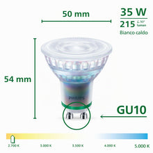 Carica l'immagine nel visualizzatore di Gallery, Philips Faretti LED UltraEfficient GU10, Confezione da 6