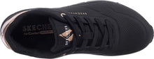 Carica l'immagine nel visualizzatore di Gallery, Skechers Uno - Golden Air, Sneakers Donna, Nero Shadow Black Gold, 36.5 EU
