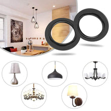 Carica l'immagine nel visualizzatore di Gallery, 4 Pcs E27 Anello Adattatore per Paralume Convertitore Anello Paralume Plastica per Lampada da Comodino Desk Lampade da T