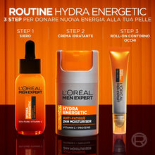 Carica l'immagine nel visualizzatore di Gallery, L'Oréal Paris Men Expert Crema Idratante Anti-Fatica Uomo, Pelle Rivitalizzata, Levigata e Idratata, Occhiaie e Rughe So