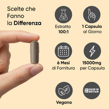 Carica l'immagine nel visualizzatore di Gallery, Aglio Nero Fermentato, 6 Mesi di Fornitura, Estratto 100:1, Vegano