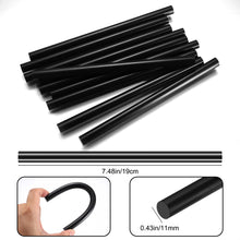 Carica l'immagine nel visualizzatore di Gallery, 40 Pezzi Colla a Caldo Bastoncini, Ø11 mm Colla a Caldo Sticks, 11 x 190 mm Bastoncini di Colla a Caldo Trasparente per 