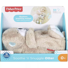 Carica l'immagine nel visualizzatore di Gallery, Fisher-Price Lontra Coccola &amp; Relax - Carillon Neonati Succhietto con Movimento Respirazione - Luci e Suoni - Scoperte Sensoriali - Regalo per Neonati da 0+ Mesi, FXC66