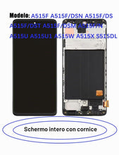 Carica l'immagine nel visualizzatore di Gallery, Display Schermo per Samsung A51 4G TFT con Cornice Senza Impronte Digitali