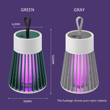 Carica l&#39;immagine nel visualizzatore di Gallery, Zanzariera Elettrica da Interno, Antizanzare Elettrico Portatile, Lampada Antizanzare Casa, Lampada Zanzare Esterno, Racchetta Zanzare Atossica Anti Mosche UV Campeggio 100m² (Ricaricabile, Grigio)