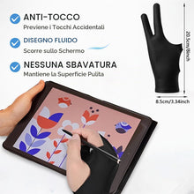 Carica l'immagine nel visualizzatore di Gallery, 2 Pezzi Guanti Da Disegno (Schwarz)
