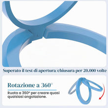 Carica l'immagine nel visualizzatore di Gallery, Supporto Magnetico ad Anello per Cellulare per MagSafe (blu) - Anello e Supporto Ruotabile a 360°, Compatibile con iPhon