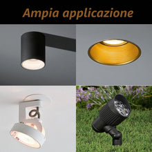 Carica l'immagine nel visualizzatore di Gallery, FineLED MR16 G5.3 - Confezione da 10 attacchi portalampada a LED MR16 G5.3 Mr11 per lampadine alogene da 12 V e a LED, a