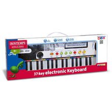 Carica l'immagine nel visualizzatore di Gallery, Bontempi | PlayKeys - Tastiera Giocattolo a 37 Tasti per Piccoli Musicisti con Passo Mini e Microfono, 425x160x50 mm