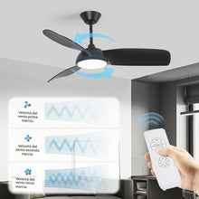 Carica l'immagine nel visualizzatore di Gallery, QIACHIP Ventilatore da soffitto e luci kit ricevitore con controllo remoto wireless 4 temporizzazioni e 3 velocità