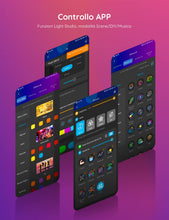Carica l'immagine nel visualizzatore di Gallery, Govee RGBIC LED Striscia, Striscia LED 5 Metri Controllo Intelligente dell'App, DIY, Sync Musica, Cambiamento di Colore con Controllo Vocale, Funziona con Alexa, Luci Camera da Letto
