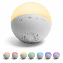 Carica l'immagine nel visualizzatore di Gallery, Aigostar Lampada da Comodino con 22 Rumori Bianchi, 7 Colori Luce Notturna con Timer, Lampada da Tavolo per Camera da Le