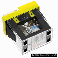 Carica l'immagine nel visualizzatore di Gallery, QWORK® Interruttore di sicurezza KJD6 5E4 AC250V 6(4) A, IP55, interruttore per utensili, pulsante di avvio, interruttor
