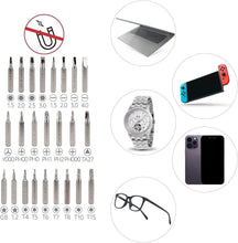 Carica l'immagine nel visualizzatore di Gallery, Amazon Basics Set di chiavi a cricchetto magnetiche e cacciaviti di precisione per elettronica, 73 unità, confezione da 