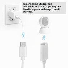 Carica l'immagine nel visualizzatore di Gallery, Cavo di Prolunga USB C 3m, Cavo di Prolunga USB C da Maschio a Femmina con Clip e Custodia Impermeabile Compatibile con 