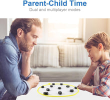 Carica l&#39;immagine nel visualizzatore di Gallery, Gioco di Scacchi Magnetici, Gioco da Tavolo a Scacchi con Pietre Magnetiche, Gioco da Tavolo Educativo Dama, Pietre Magnetiche Scacchi da Battaglia Magnetici Portatili per Feste, Famiglia e Compagno