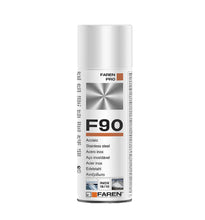 Carica l'immagine nel visualizzatore di Gallery, FAREN F90, Acciaio Inox Spray, ideale per il trattamento di metalli, Antiossidante, Anticorrosivo, a base di polvere di 
