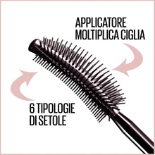 Carica l'immagine nel visualizzatore di Gallery, Maybelline New York Mascara Ciglia Sensazionali, Volumizzante, Effetto Ventaglio sulle Ciglia, Intense Black, 9,5 ml