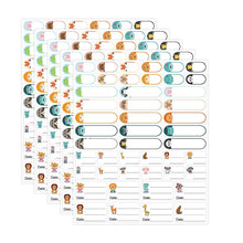 Carica l'immagine nel visualizzatore di Gallery, Etichette Adesive Personalizzate Aasilo, Adesivo con Nome Impermeabile Vuoto, Etichette Adesive per La Scuola Targhette con Nome Colorate per Bambini per Biberon (235 pezzi)