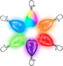 Carica l'immagine nel visualizzatore di Gallery, 2 luci LED impermeabili per cani con USB ricaricabile per passeggiare di notte, attaccate al collare, al guinzaglio o al