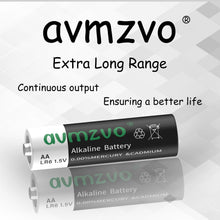 Carica l&#39;immagine nel visualizzatore di Gallery, avmzvo Batterie AA, LR6 1,5 V, 8 pezzi, alcaline, potenza durevole, potente, può essere utilizzato per giocattoli, sveglia e altri dispositivi elettronici