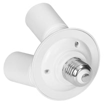 Carica l'immagine nel visualizzatore di Gallery, Adattatore soffittario E27 - Lampadina compatibile 3xE27