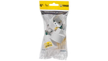 Carica l'immagine nel visualizzatore di Gallery, Vimar FP00303.B Adattatore semplice SICURY 250 V~ 3 pezzi, spina grande 2P+T 16 A standard IT tipo S17, presa 2P+T 16 A 
