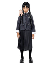 Carica l'immagine nel visualizzatore di Gallery, Funidelia | Costume da Mercoledì Addams - Mercoledì per bambina Famiglia Addams &amp; Halloween - Costume per bambini e dive
