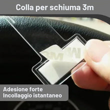 Carica l'immagine nel visualizzatore di Gallery, 3 Pezzi Portadocumenti Auto Trasparente, Porta Parkticket per Parabrezza, Clip Indipendente per Parcheggio, Supporto per