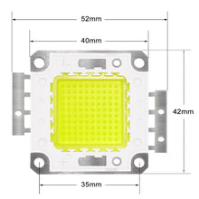 Carica l'immagine nel visualizzatore di Gallery, 100W LED Chip Perline di luce LED Bianco 6000K Lampadina ad alta potenza Chip lampada a risparmio energetico