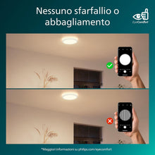 Carica l'immagine nel visualizzatore di Gallery, Philips LED Plafoniera con telecomando, Rotonda, 30 cm, Bianco
