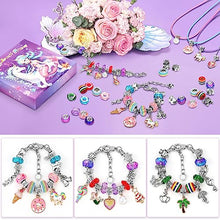 Carica l'immagine nel visualizzatore di Gallery, Tomylv Kit per Braccialetti Bambina, Regalo Bambina Kit Braccialetti Bambina di Creazione di Gioielli Bambina 5-12 Anni Idee Regali per Natale, compleanno, Pasqua, San Valentino