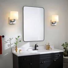 Carica l'immagine nel visualizzatore di Gallery, HARPER LIVING applique da parete interno, E14 Lampada da parete con interruttore, Illuminazioni per pareti con paralume 