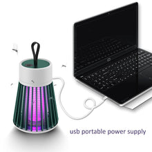 Carica l&#39;immagine nel visualizzatore di Gallery, Zanzariera Elettrica da Interno, Antizanzare Elettrico Portatile, Lampada Antizanzare Casa, Lampada Zanzare Esterno, Racchetta Zanzare Atossica Anti Mosche UV Campeggio 100m² (Ricaricabile, Grigio)