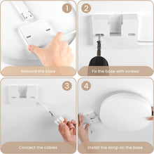 Carica l'immagine nel visualizzatore di Gallery, EASY EAGLE Plafoniera LED Soffitto 48W, Lampada da Soffitto LED 4000K 4800LM Plafoniera Bagno Rotonda Ø30CM Plafoniere d