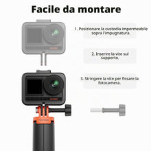 Carica l'immagine nel visualizzatore di Gallery, AKASO Maniglia galleggiante impermeabile, Bastone Selfie e Treppiede Compatibile con AKASO EK7000/Brave 4 Pro/Brave 7 LE