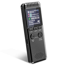Carica l'immagine nel visualizzatore di Gallery, Vivaniir 64GB Registratore Vocale Professionale, 80 Ore di Batteria a Lunga Durata 1100mAh, Robusto Registratore con Attivazione Vocale e Involucro Metallico, Registratore per Conferenze Riunioni