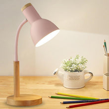 Carica l'immagine nel visualizzatore di Gallery, Lampada da scrivania per bambini, lampada da lettura a LED con attacco E27, braccio regolabile, lampada da comodino in m