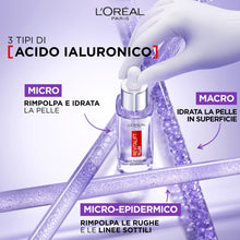 Carica l'immagine nel visualizzatore di Gallery, L'Oréal Paris Siero Viso Revitalift Filler, Azione Rimpolpante e Anti-Rughe, Altamente Concentrato con Acido Ialuronico al 1.5%, 30 ml
