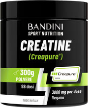 Carica l'immagine nel visualizzatore di Gallery, Bandini® Creatina CREAPURE® Monoidrata in Polvere Pura - Include Dosatore