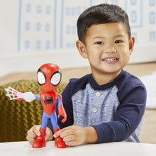 Carica l'immagine nel visualizzatore di Gallery, SPIDEY AND HIS AMAZING FRIENDS Hasbro Marvel Supersized, Action Figure da Collezione del Supereroe Giocattolo da 22,5 cm