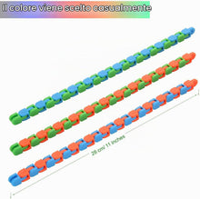 Carica l'immagine nel visualizzatore di Gallery, Yeefunjoy 6 Pezzi 24 Link Stravaganti Tracce Snap and Click Fidget Toys