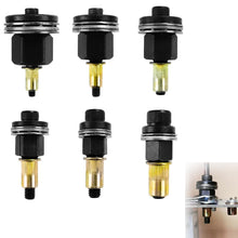 Carica l'immagine nel visualizzatore di Gallery, 6 Pezzi Inserto Filettato Rivettatrice Manuale di Teste Set, M3, M4, M5, M6, M8, M10 Rivettatrice per Inserti Filettati 