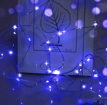 Carica l'immagine nel visualizzatore di Gallery, cshare Catena di luci a LED, 3M 30 Micro Led Stringa Luci a Batteria,Catena Lucine Fata Filo di Rame Argentato Decorativ