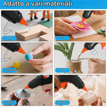 Carica l'immagine nel visualizzatore di Gallery, Ainiv 50 Pezzi Stick Colla a Caldo 11 x 200 mm, Bastoncini Trasparenti