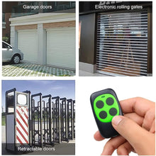 Carica l'immagine nel visualizzatore di Gallery, Telecomando Cancello Universale 433 MHz – 2 Pezzi – Autoapprendimento Codice Fisso – Batterie Incluse – Compatibile Solo