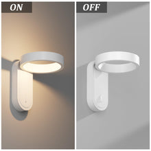 Carica l'immagine nel visualizzatore di Gallery, Klighten Applique da Parete Interno 3000K/4000K con interruttore 5W Bianco