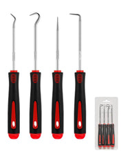 Carica l'immagine nel visualizzatore di Gallery, 4Pcs Rimozione del paraolio, Estrattore per Guarnizioni Olio Auto, Strumento di Rimozione Guarnizione O-Ring, Rimozione 