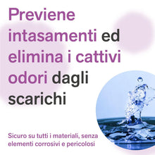Carica l'immagine nel visualizzatore di Gallery, BactPro - BactDrain - Pulizia e manutenzione di sifoni e tubature - Elimina cattivi odori e intasamenti dall’impianto di