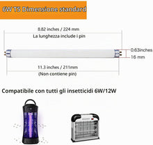 Carica l'immagine nel visualizzatore di Gallery, FSL OEM 2 * 6W Lampade di ricambio per lampada antizanzare/zanzariera elettrica - 9in T5 BL368 TUBI UV